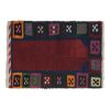 Vintage Organic Wool Turkish Tulu Rug 3'3'' x 4'1'' | Area Rug in Rugs by Vintage Pillows Store. Item made of cotton