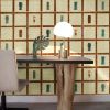 Homage To Trader Vics | Wallpaper in Wall Treatments by Wallcovetings by Brenda Houston. Item made of fabric