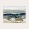 White Rapids Art Print - Abstract River Landscape | Prints in Paintings by Lara Eckerman Art