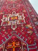 JUICY Rich Red Ground Vintage Persian Karaja | Bullet-Proof | Runner Rug in Rugs by The Loom House. Item made of fabric with fiber