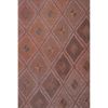 Diamond Pattern Kilim Rug Turkish Mid Century Embroided | Area Rug in Rugs by Vintage Pillows Store. Item made of cotton with fiber