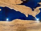 Olive Epoxy Resin Table , Dining Epoxy Table, Handmade | Dining Table in Tables by Tinella Collection. Item made of wood with synthetic works with contemporary & country & farmhouse style