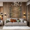 "QUARRY" Set of 2 Parametric Wood Wall Art Decor/100% Wood | Wall Sculpture in Wall Hangings by ArtMillWork Design. Item composed of wood