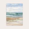 Earthbound Waves I Art Print - Abstract Coastal Landscape | Prints in Paintings by Lara Eckerman Art