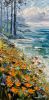 Mist Over Bloomline | Paintings by Lisa Elley ART
