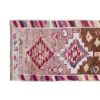 Mid 20th Century Faded Vintage Herki Runner 2'8" X 9'5" | Area Rug in Rugs by Vintage Pillows Store. Item composed of cotton