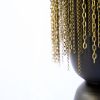 Brass Chain Vases | Vases & Vessels by Candice Luter Art & Interiors. Item made of ceramic