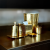 Jacquard Gold | Toiletry in Storage by Rikan