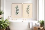 Botanical Wall Art Print Set of 17, Minimalist Plant Prints, Neutral Green Gallery Wall, Printable Botanical Posters, Digital Download Decor | Digital Art in Art & Wall Decor by Colorize Paper Studio