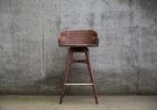 Swiveling Modern Bucket Seat Stool, counter stool, barstool, dining chair, USA made | Bar Stool in Chairs by Marco Bogazzi