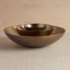 Antique Brass Bowls Assorted Set of 3 | Dinnerware by The Collective