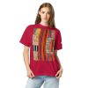 Unisex T-Shirt - Palestine's Resilience - Folk Abstract Art | Work by Eman's Gallery