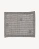 Windows Napkin - Charcoal | Linens & Bedding by MINNA