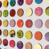 One Hundred Splash Dots Painting, Gold | Collage in Paintings by Amelia Coward