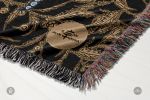 AEON Bioluminescent Squid w/ Sargassum Seaweed Blanket | Linens & Bedding by Sean Martorana. Item made of cotton