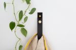 Medium Leather Snap Wall Strap [Flag End] | Storage by Keyaiira | leather + fiber | Artist Studio in Santa Rosa. Item composed of leather