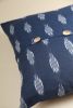Midnight Blue Ikat Pillow | Pillows by Ninéh