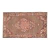 1960s, Handmade Vintage Turkish Karapinar Rug With Central M | Area Rug in Rugs by Vintage Pillows Store. Item made of cotton