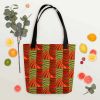 Tote Bag - No Brake Zone - Op Art Geometric Motion | Work by Eman's Gallery