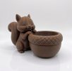 Squirrel Acorn Planter | Plant Stand in Plants & Landscape by Kimi Craft Corner