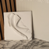Comfort Zone Mini #01 — Strukturbild Weiß | Wall Sculpture in Wall Hangings by Reyku