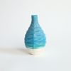 Hexagon in Mediterranean Sea | Vase in Vases & Vessels by by Alejandra Design. Item composed of ceramic