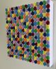Numbers 12" x 12" | Mixed Media in Paintings by Emeline Tate. Item composed of canvas and synthetic