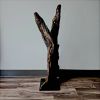 Driftwood Art Sculpture "Snap" | Sculptures by Sculptured By Nature  By John Walker. Item composed of wood in minimalism style