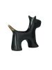 Black Miniature Dog Sculpture | Sculptures by YENNY COCQ