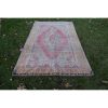 Handknotted Traditional Konya Taspinar Rug with Rich Border | Area Rug in Rugs by Vintage Pillows Store. Item made of cotton