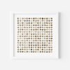 Two Hundred and Fifty Six Butterfly Dots Collage | Paintings by Amelia Coward