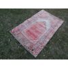 Vintage Red Turkish Small Rug - Yastik Carpet 2'9" X 4'4" | Rugs by Vintage Pillows Store. Item composed of cotton