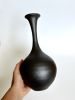 Black clay bottleneck no. 14 | Decorative Objects by Dana Chieco