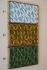 No. 01 Acoustic Diffuser Panel - Gradient Modern Abstract Wall Art | Wall Sculpture in Wall Hangings by Joseph Aurelius