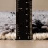 Grey beni ourain rug, handmade moroccan rug | Area Rug in Rugs by Benicarpets