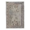 Mid 20th century Art Deco Pictorial Turkish Oushak Rug | Area Rug in Rugs by Vintage Pillows Store. Item made of cotton with fiber