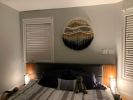 Round Textile Artwork - DILIANA | Macrame Wall Hanging in Wall Hangings by Rianne Aarts / Teddy and Wool Studio