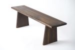 "Lineage" Bench | Benches & Ottomans by THE IRON ROOTS DESIGNS. Item made of oak wood