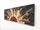 Edge of the Day | Wall Sculpture in Wall Hangings by StainsAndGrains. Item composed of wood in contemporary or modern style