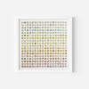 Three Hundred and Twenty Four London Rainbow Map Dots Collage | Paintings by Amelia Coward