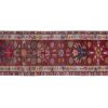 1960s Vintage Turkish Hand-Knotted Herki Runner - Hallway Ca | Runner Rug in Rugs by Vintage Pillows Store. Item made of cotton & fiber