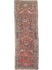 LOVELY Narrow Antique Heriz Runner| Soft Rust, Camel, French | Runner Rug in Rugs by The Loom House. Item made of fabric & fiber
