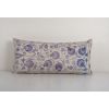 Handmade Oversize Suzani Pillow Cover, Floral Uzbek Embroide | Cushion in Pillows by Vintage Pillows Store