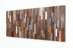 Wood wall art made of old reclaimed barnwood | Wall Sculpture in Wall Hangings by Craig Forget. Item made of wood compatible with mid century modern and contemporary style