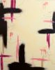 Raw Bloom | Pink Abstract Original Painting | Oil And Acrylic Painting in Paintings by Abby May