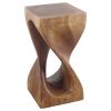 Haussmann® Single Twist Vine Stool Stand 12 in SQ x 23 | Chairs by Haussmann®