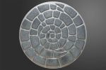 Spiral Cobalt Mural | Decorative Objects by PlusObject