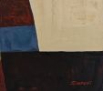Le veilleur | Oil And Acrylic Painting in Paintings by Sophie DUMONT.. Item composed of canvas in contemporary or modern style