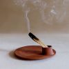 Daily Ritual Palo Santo Plate | Incense Holder in Decorative Objects by Ritual Ceramics Studio