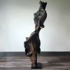 Large Driftwood Sculpture "Arboreous Capote" | Sculptures by Sculptured By Nature  By John Walker. Item composed of wood compatible with minimalism style